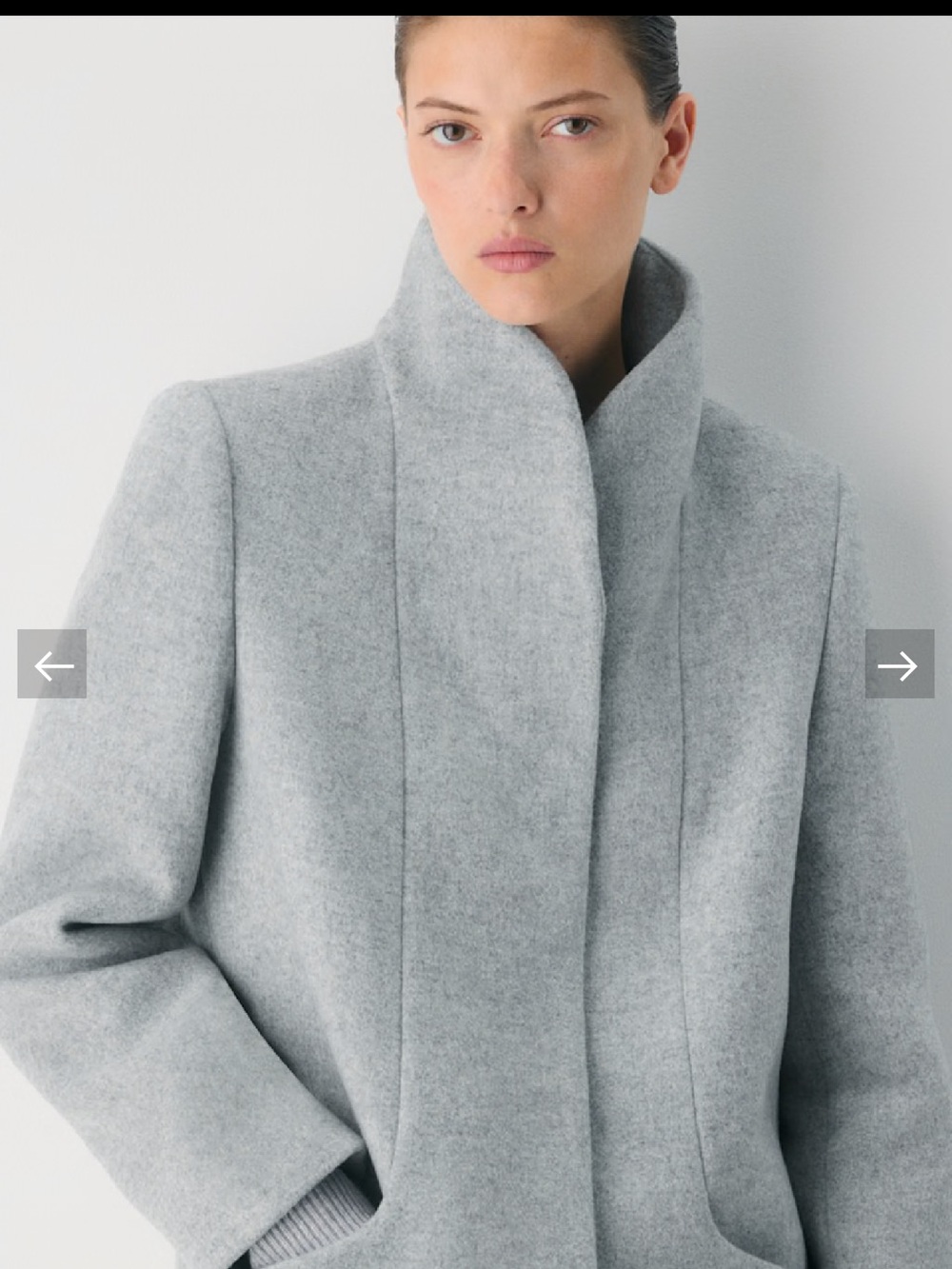 The Cocoon Coat - Luxe Wool Cashmere - Picture 11 of 14
